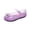 Purple, variant on Sparkly Jelly Sandals for Girls – Lightweight Slip-On Design, Glitter Finish, Cushioned Insole, Flexible Sole, Heart Jewel Accent Purple 8(24)