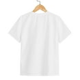 thumbnail image 4 of Wxirdiow Kids Summer Clothes Boys Girls T-shirts Short Sleeve Crewneck Pullover Soft T-shirts Tops White Size,2-3 Years, 4 of 5