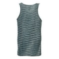 thumbnail image 2 of Ron Chereskin Mens Gym Training Space-Dyed Sleeveless Tank Top (Small, Black), 2 of 2