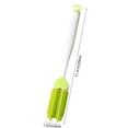 thumbnail image 3 of Loyerfyivos Bottle Scrubber Brush - Flexible Bottle Cleaner,Silicone Washing Brush | Water Bottle Brushes, Reusable Narrow Neck Tool for Baby Bottles, Wine Glasses, Decanter Cleaner, Kitchen Cleaning, 3 of 6