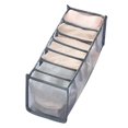 thumbnail image 1 of Organizador de armario de dormitorio para calcetines, caja de almacenamiento de ropa interior separada para el hogar, organizador de sujetadores de 7 rejillas, organizador de cajón plegable, nuevo, 1 of 4