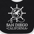 thumbnail image 4 of Inktastic San Diego California Travel Boys or Girls Baby Bib, 4 of 4