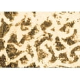 thumbnail image 1 of Ahgly Company Indoor Rectangle Abstract Brown Modern Area Rugs, 5' x 8', 1 of 4