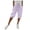 Purple 1, variant on Womens Linen Shorts for Women 2025 Trendy Knee Length Shorts Drawstring Elastic Waist Summer Gym Shorts with Pockets Purple 1 PC