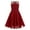 Burgundy, variant on CHICTRY Kids Girls Sleeveless Wedding Bridesmaid Dress First Communion Gowns Shiny Sequins Flower Girl Dress Pink 14