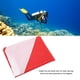 thumbnail image 3 of Bandera de buceo blanca azul nailon fácil montaje bandera de buceo internacional portátil ligera 49x59 cm para bajo el agua ANGGREK Otros, 3 of 8