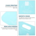 thumbnail image 3 of SHOWERORO 2Pcs Shirt Folding Board Sky Blue PP Cardboard for Home with Space Efficient Design, 3 of 5