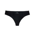thumbnail image 4 of BLTIBY 5PC Low Waist Cotton Triangle Thongs for Women Tummy Control Solid Color Briefs Comfortable Fashion Panties Black M, 4 of 8