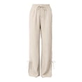 thumbnail image 7 of Delayuji Womens Cotton Linen Pants Wide Leg Pants Loose Fit Summer Casual Outerwear Fashion Pants With Pockets, 7 of 7