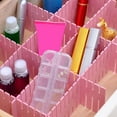 thumbnail image 3 of Adjustable Plastic Drawer Dividers Organizer Separators for Household 8PCS Fit Various Sizes, 3 of 6