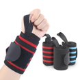 thumbnail image 2 of 2pcs Wrist Wraps For Weightlifting, 18 Inch Weight Lifting Wrist Straps For Men Women, 2 of 5