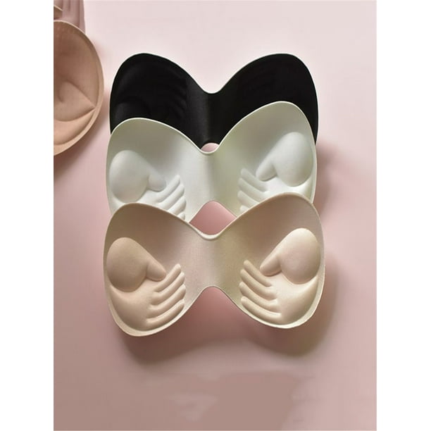 Waterproof Bathing Suit Padding Inserts 3 Pairs Bra Pads Inserts Fits CD  Cup Size Removable Womens Breast Replacement Inserts For Swimsuit Bikini