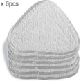 thumbnail image 2 of Vileda 100 Compatible 6 Pack Microfiber Steam Mop Pads Replacement, 2 of 5