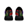 thumbnail image 4 of Imagine All The People Living Life In Peace Hippie Peace Sign American flag Shoes Sneakers Black Size 9, 4 of 7
