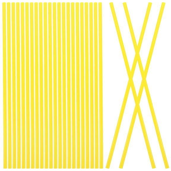 Yellow Reusable Plastic Spoke Covers for Doll with Reflective Design Improving Safety and Style