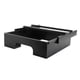 thumbnail image 1 of Paper Plate Dispenser, Under Cabinet Bamboo Plates Holder, Black, 1 of 5