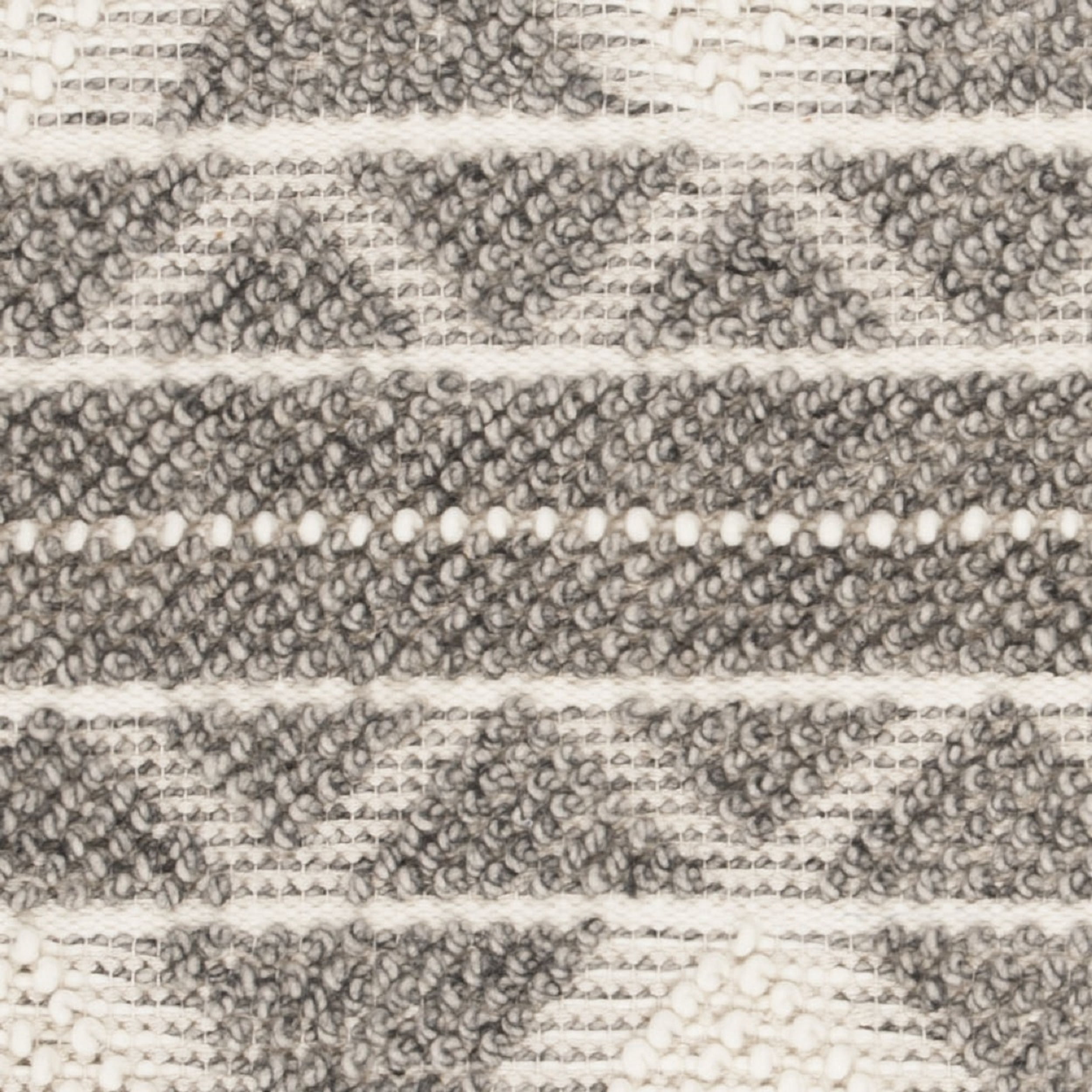 SAFAVIEH Natura Christabella Geometric Runner Rug, Ivory/Grey, 2'3" x 8'