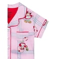 thumbnail image 3 of Strawberry Shortcake Girls Button Front Top and Pants Pajama Set, 2-Piece, Sizes 4-12, 3 of 4