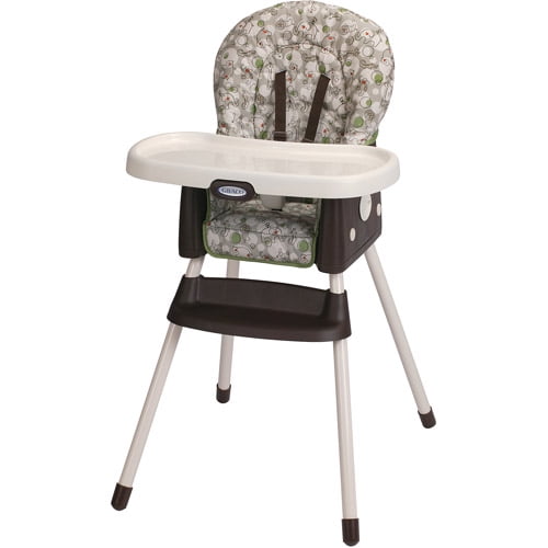 Graco SimpleSwitch 2in1 Convertible High Chair, Zuba