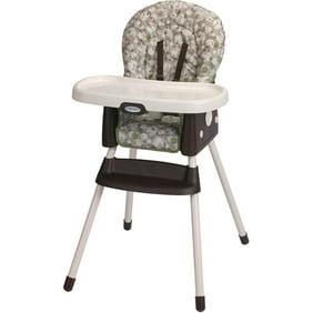 Eddie Bauer Deluxe 3 In 1 White High Chair Twilight Blue