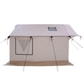 thumbnail image 3 of WHITEDUCK Alpha Canvas Wall Tent  Waterproof 4 Season Outdoor Camping & Hunting Tent w/Heavy Duty Aluminum Frame, Best for Large Groups, Families & Outfitters (8'x10', Fire Water Repellent), 3 of 7