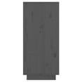 thumbnail image 5 of vidaXL Sideboard Grey 60x34x75 cm Solid Wood Pine, 5 of 5