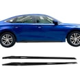 thumbnail image 2 of Ikon Motorsports 2PCS Side Skirts Compatible With 2022-2025 Honda Civic 11th Gen Sedan PP HPD Style Gloss Black Rocker Panels Extension Added on Bodykit Replacement, 2 of 8