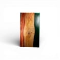 thumbnail image 2 of Handcrafted Box Elder Wood with Dark Green Epoxy Charcuterie Board - Serving Platter, 2 of 4