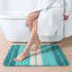 thumbnail image 3 of Alfombrilla de Baño Antideslizante, Alfombra de Baño Extra Suave, Lavable a Máquina, Absorbente de Agua, 50 x 80 cm, Celeste Cian, 3 of 5