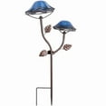 thumbnail image 4 of The Lakeside Collection Double Mushroom Solar Stakes, Green, 4 of 5