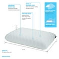thumbnail image 1 of ObusForme Comfort Sleep Traditional Support Memory Foam Pillow, 1 of 5