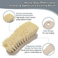 thumbnail image 2 of Nanoskin 6-Inch Heavy-Duty Professional Interior & Upholstery Cleaning Brush for Car Care - Durable Polypropylene Bristles for Auto Detailing, Grime Removal | Ergonomic Design for Hard-to-Reach Areas, 2 of 5