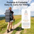 thumbnail image 6 of MHPOWOS 60W Portable Solar Panel Charger Foldable USB Solar Phone Charger for Camping Hiking Backpacking, 6 of 10