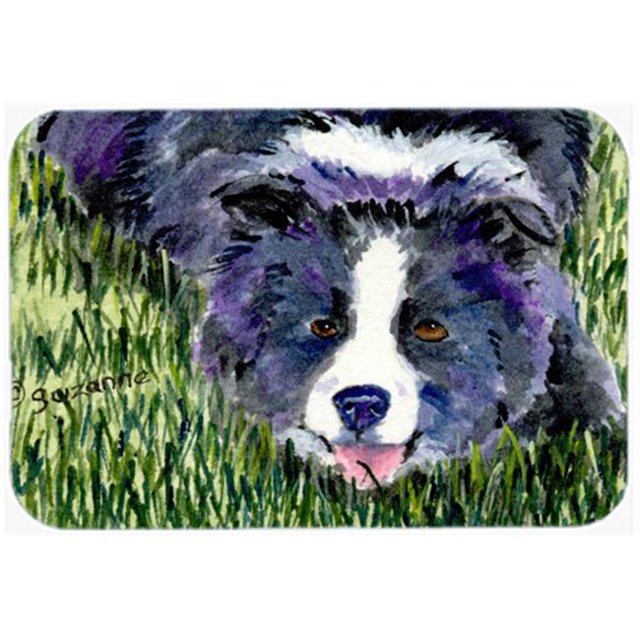 Carolines Treasures SS8836CMT 20 x 30 in. Border Collie Kitchen Or Bath Mat