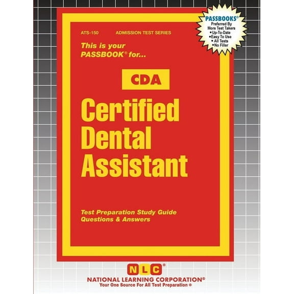 Admission Test Certified Dental Assistant (CDA), Book 150, (Paperback)