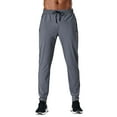 thumbnail image 1 of toraway Summer Cargo Pants for Men Work Deep Pockets Mens Spring and Summer Loose Ice Silk Outdoor Running Fitness Yoga Leisure Training Pants Solid Color Simple Quick Drying Running Pants XL, 1 of 4