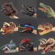 thumbnail image 2 of Marionetas de mano de animales para niños, juguetes de goma divertidos para niños, forma de tiburón y dinosaurio, guantes para jugar a la simulación, regalo para niños, 2 of 5
