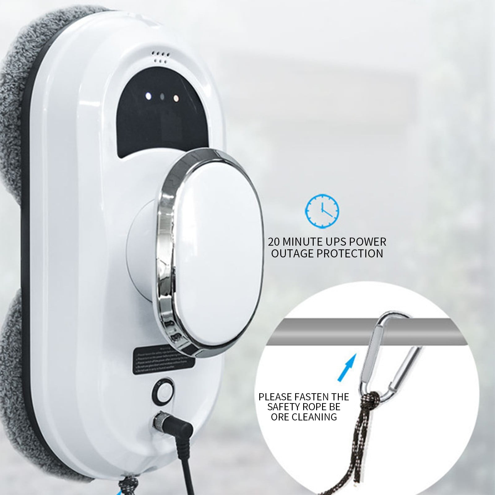 Umitay Automatic Window Cleaning Robot Intelligent Electric Window Cleaning Machine Vacuum