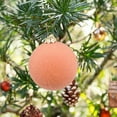 thumbnail image 4 of OIUR 12 Pcs Velvet Christmas Ball Ornaments 2.4 Inches Flocked Shatterproof Plastic Balls Xmas Tree Hanging Decorations for Holiday Party Home Decor, 4 of 6