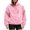 #01-Pink, variant on Women Sherpa Pet Carrier Hoodie, Plush Kangaroo Pocket Pullover for Small Dog Cat