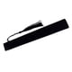 thumbnail image 3 of Abanico plegable Amajiji de seda de bambú de mano, 21 cm, negro, 3 of 6