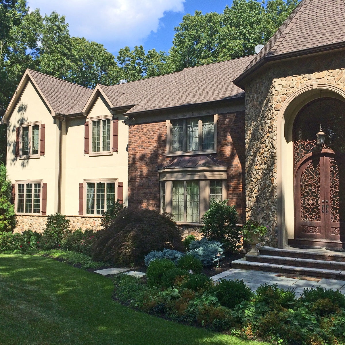 14"W x 53"H Lifetime Vinyl, TailorMade Four Board Joined (2 Batten), Board-n-Batten Shutters, w/Shutter-Loks (Per Pair), Bordeaux