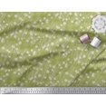 thumbnail image 2 of Soimoi Poly Georgette Fabric Geometrical Check & Aster Floral Printed Fabric 1 Yard 42 Inch Wide, 2 of 3