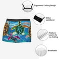 thumbnail image 6 of Bingfone Little Sea Turtles Men'S Underwear - Casual Stretch Boxer Briefs-Large, 6 of 9