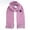 Pink Scarf, variant on Heated Scarf for Men Women, USB Unisex Heated Shawl with 3 Heating Modes for Winter Outdoor, Grey