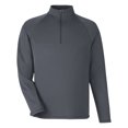thumbnail image 4 of North End NE410 Men's Revive Coolcore Quarter-Zip Pullover-Carbon-L, 4 of 6