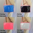 thumbnail image 3 of Multi-Color Ita Crossbody Bag and Multi-Color Insert, Ita Messenger Bag, Window Bag, Pin Purse, Pin Display Bag, Ita Bags, Pin Trading Bag, Itabag, Shoulder Ita Bag., 3 of 8