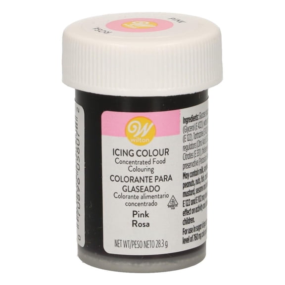 Wilton Pink Gel Icing Colour, 28.3g (1oz) jar, 04-0-0033