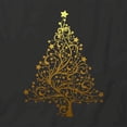 thumbnail image 2 of Christmas Tree T-Shirt | Xmas Holiday Black Tee Gift, 2 of 5