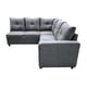 thumbnail image 4 of Sala Esquinera El Bazar Store Loki Gris plata 200x215 cm Tela Lino nacional Modular, 4 of 5
